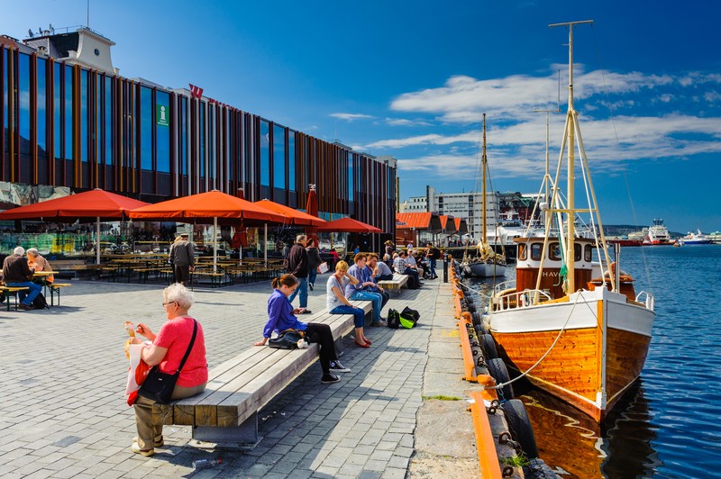 Mercado de Peixes de Bergen (Visit Norway/ Divulgação)