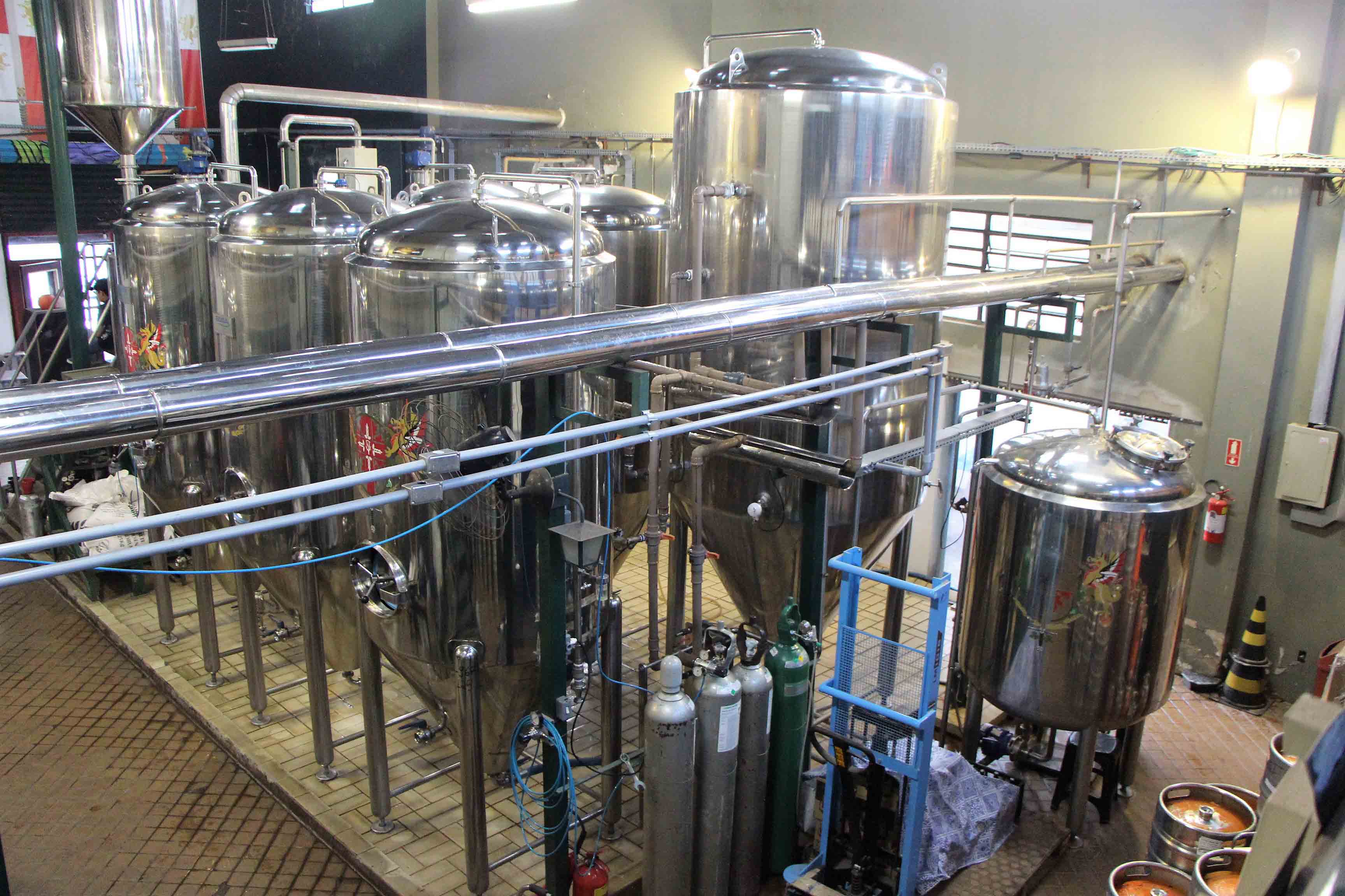 Entranhas da Cervejaria Landel