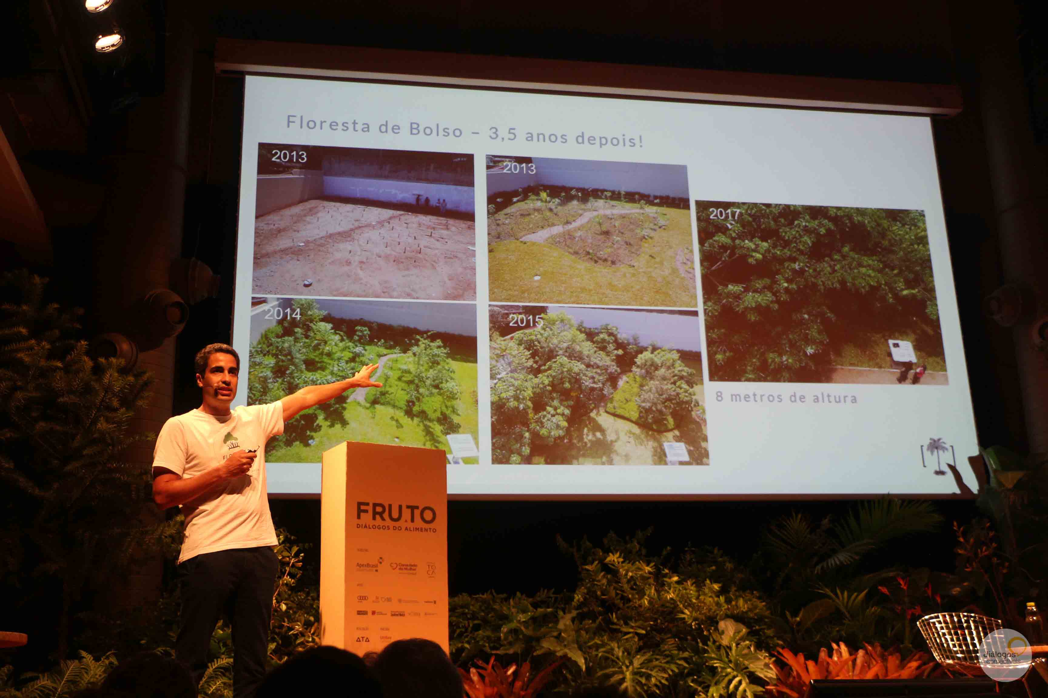 Ricardo cardim, do projeto Floresta de Bolso